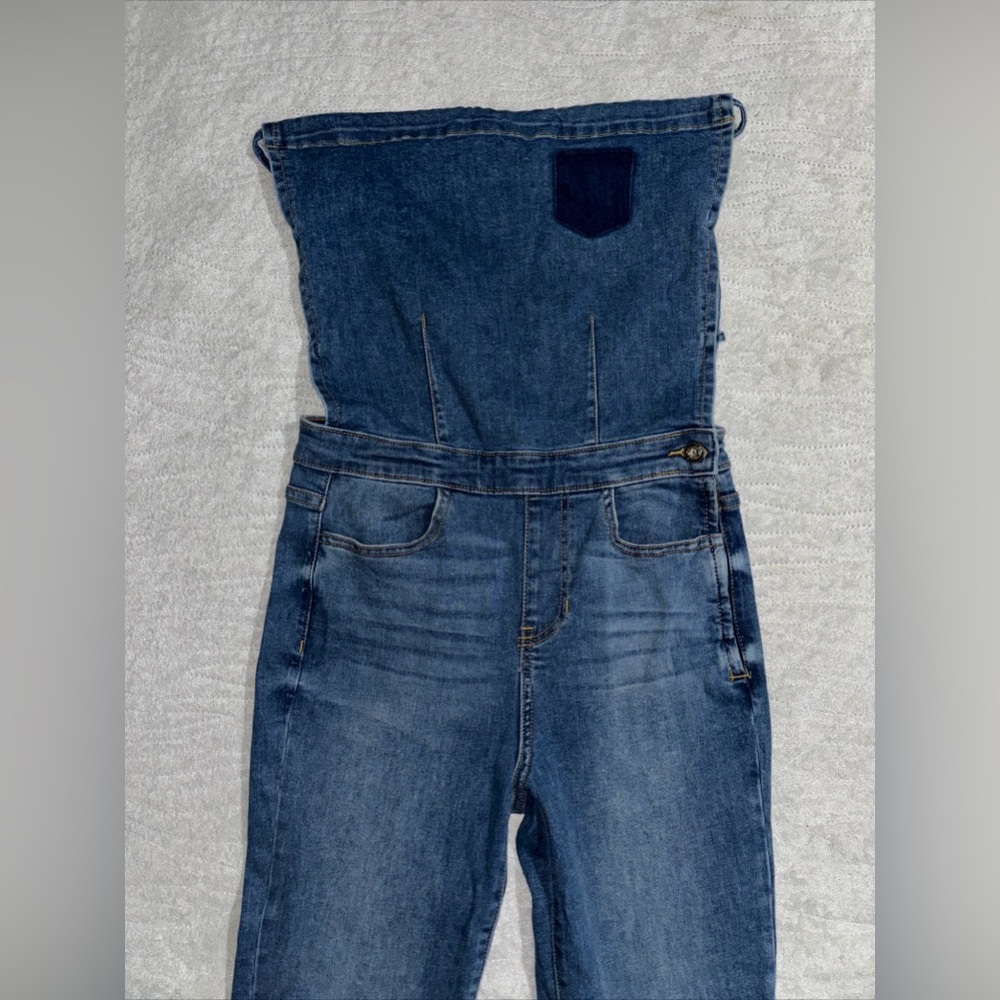 Denim bodysuit by Poison Mushroom - Picture 3 of 6